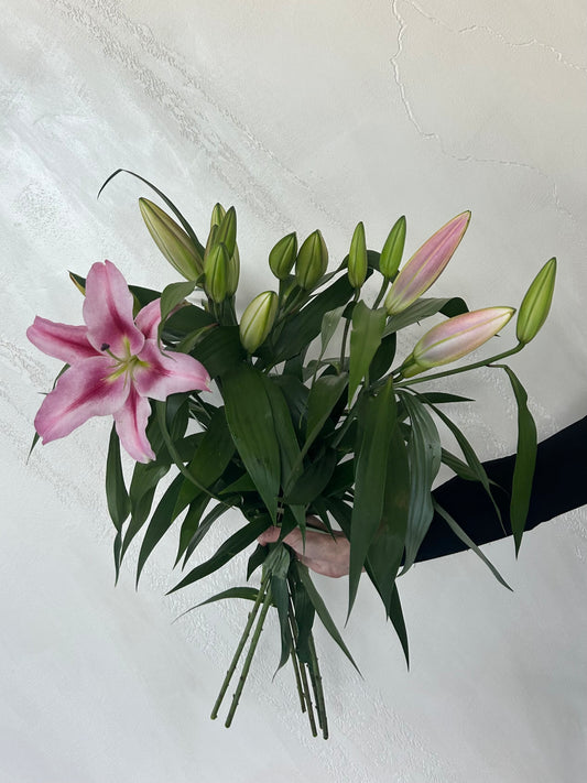 Oriental Lily Bunch