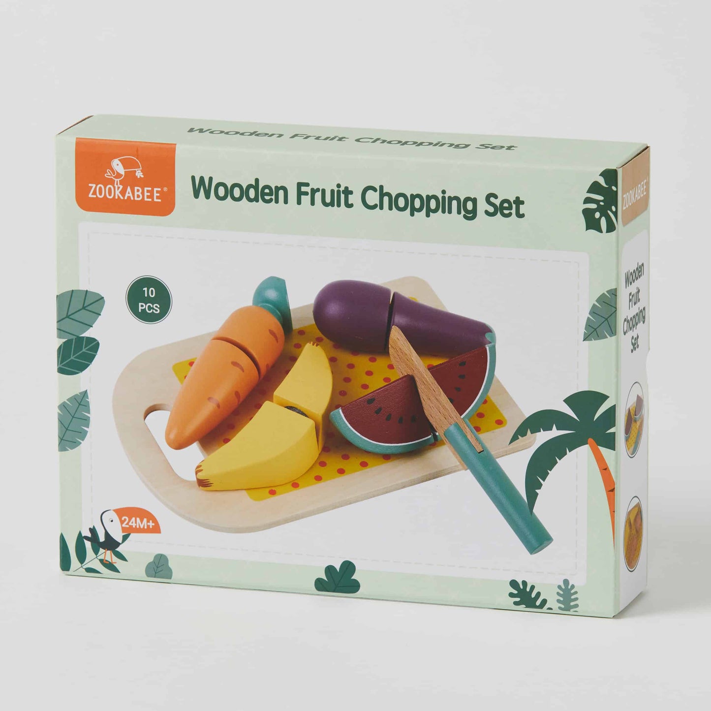 Wooden Fruit Chopping Set