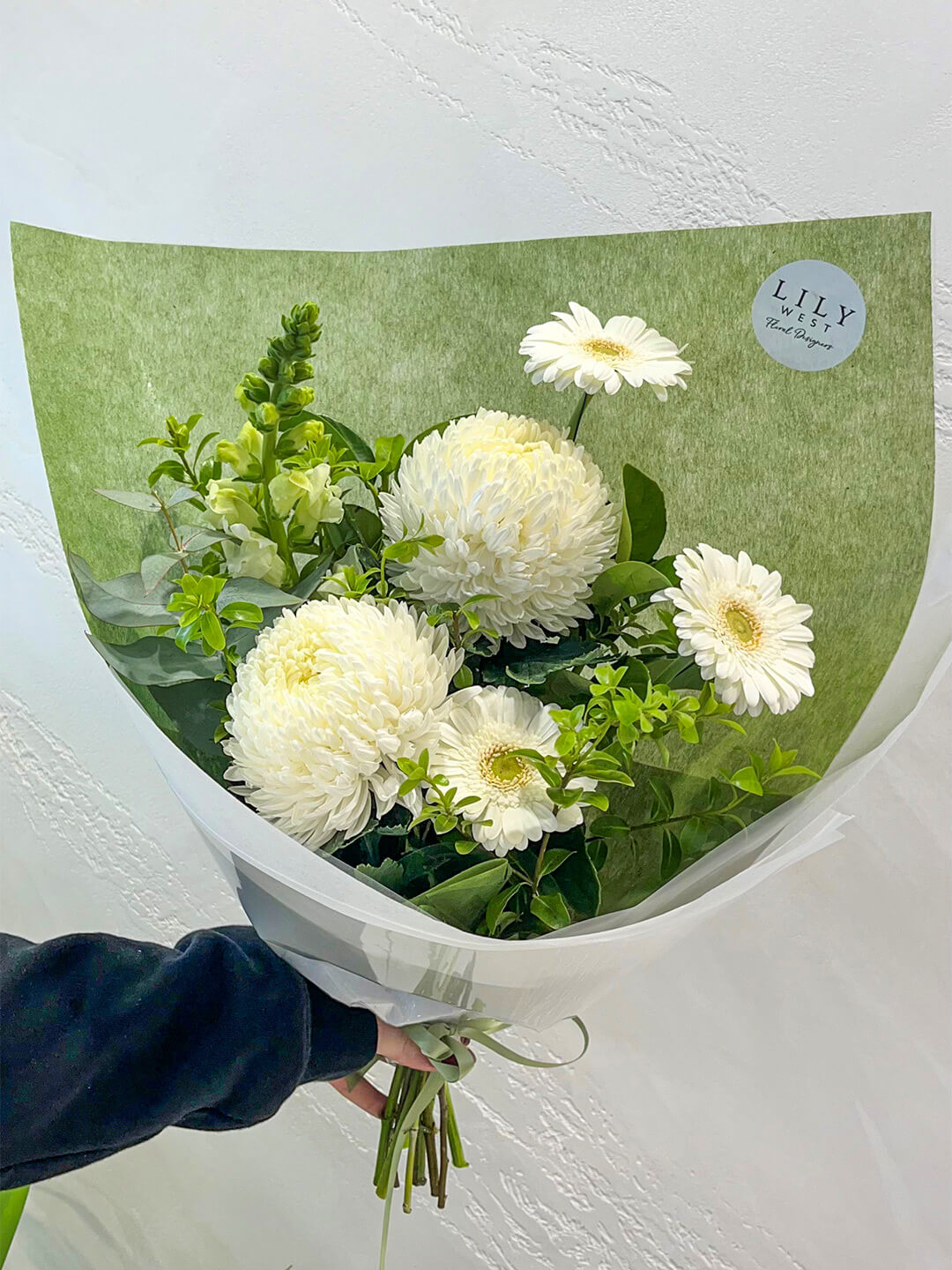 White and green bouquet