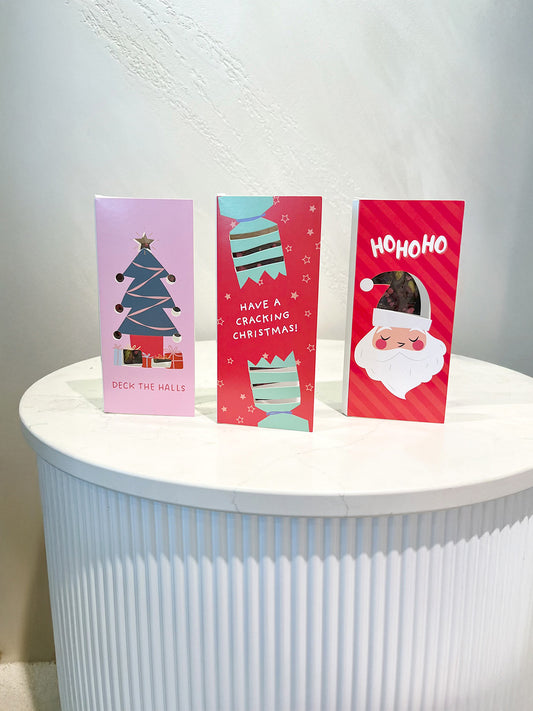 Festive Yours Truly Chocolate Cards