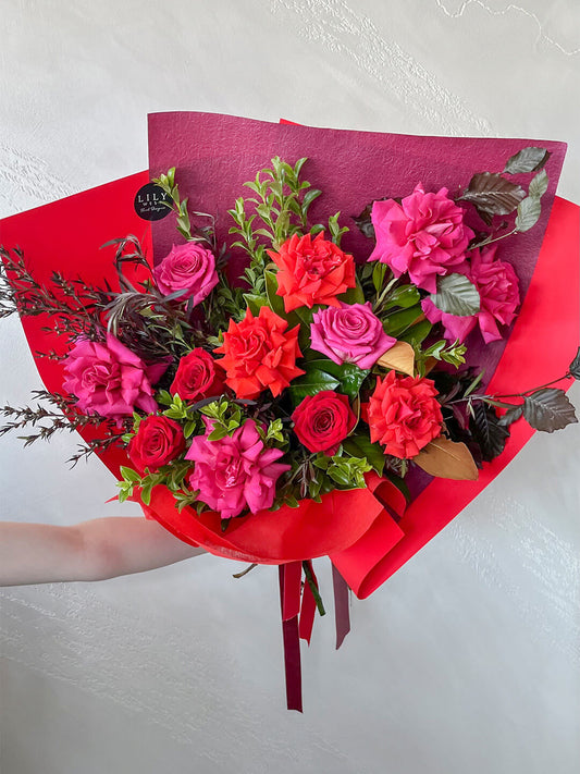 Mcdreamy Premium Mixed Colour Rose Bouquet