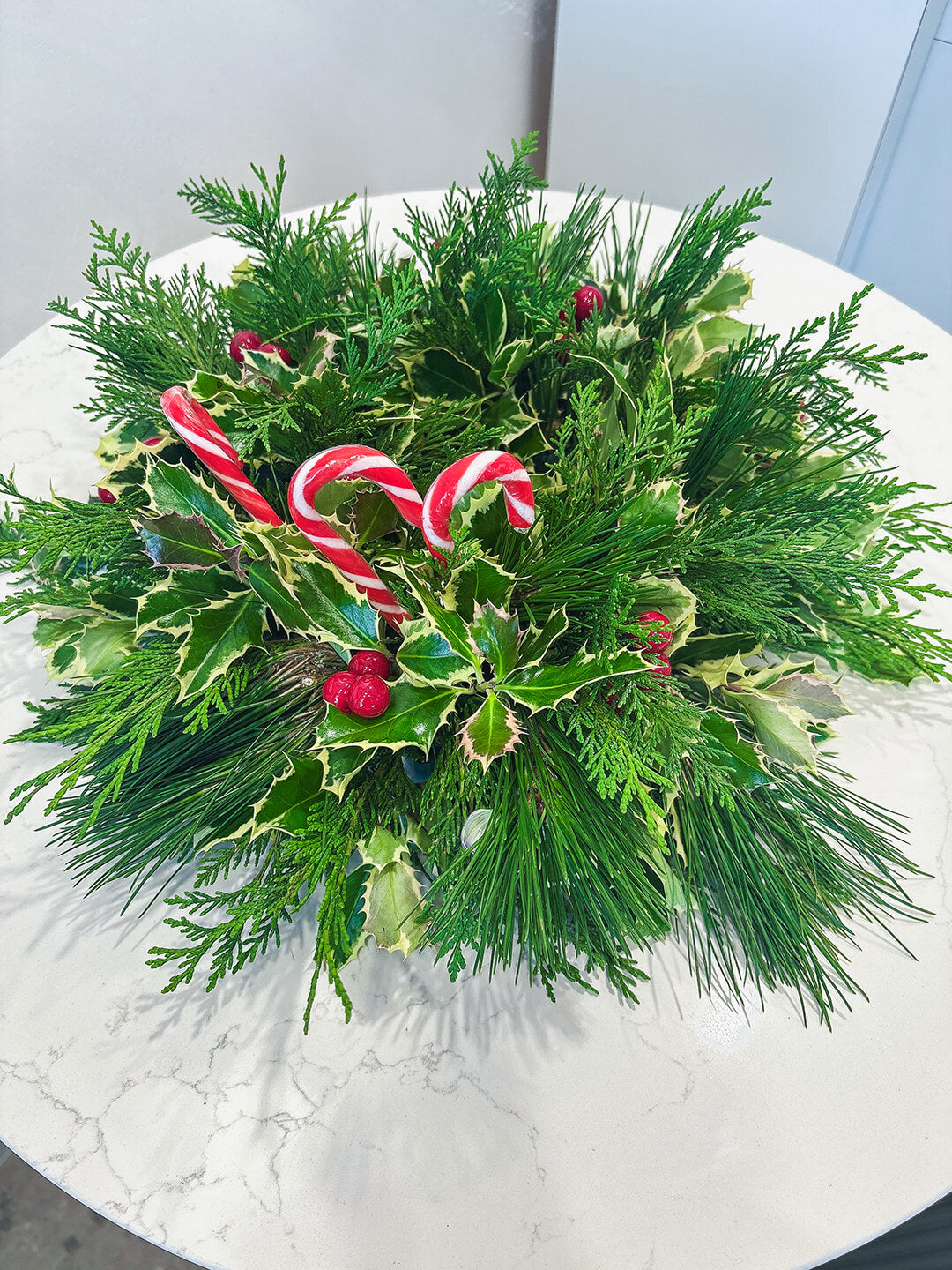 Festive Cheer Decorative Wreath