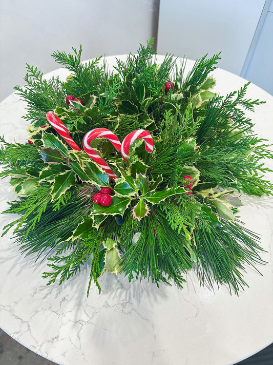 Festive Cheer Decorative Wreath