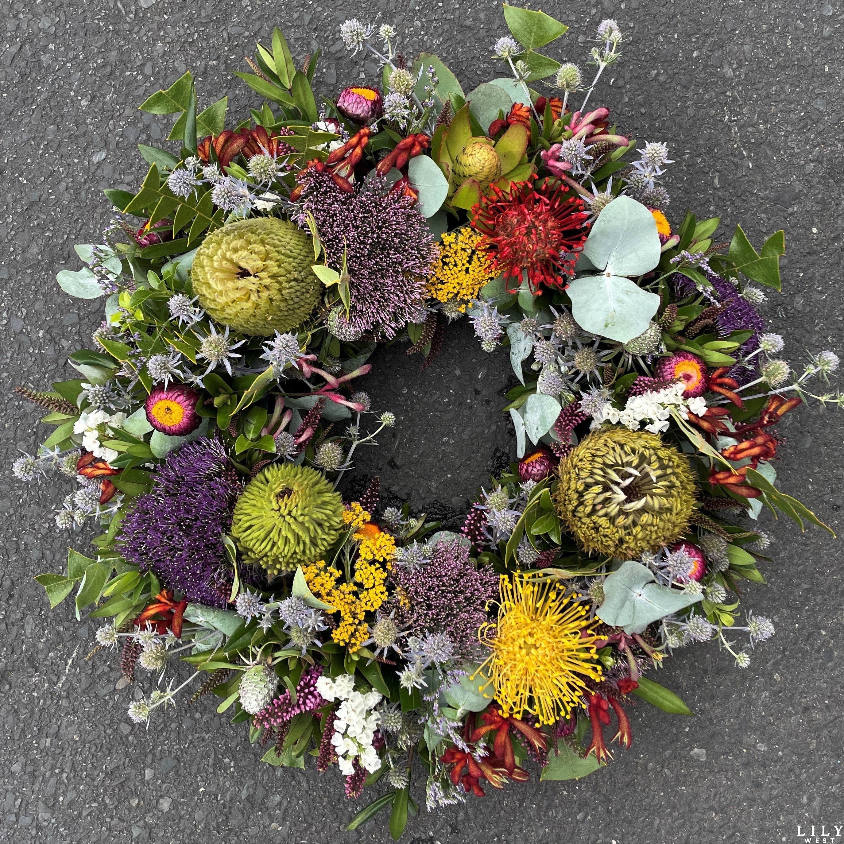 Native Wreath Medium – Lily West